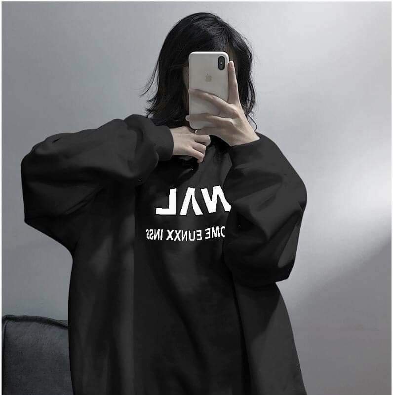 [Yoloboutique] Sweater BlackWhite
