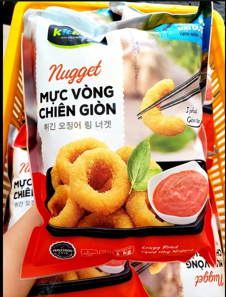 Mực Ống Tẩm Bột Chiên Dòn 1KG(Chọn Giao Hàng 2h giúp shop nha)