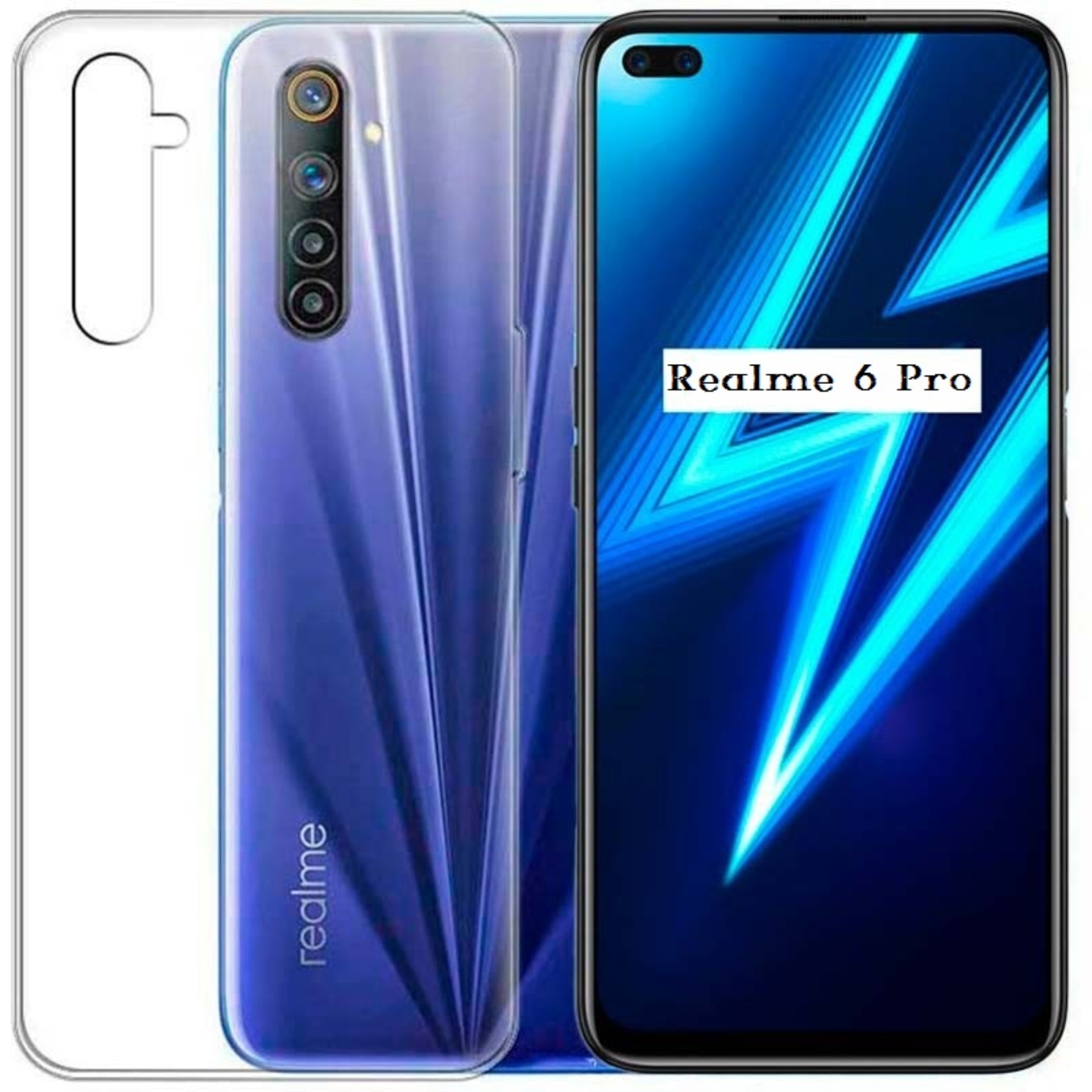 Ốp dẻo trong suốt Realme 6 Pro (Hàng loại A)