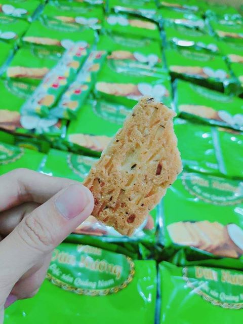5 gói bánh dừa nướng Quỳnh Trân 180g - Đặc sản Quảng Nam