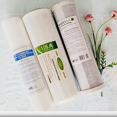 Combo 3 lõi lọc nước số 3 CTO 10 Inch