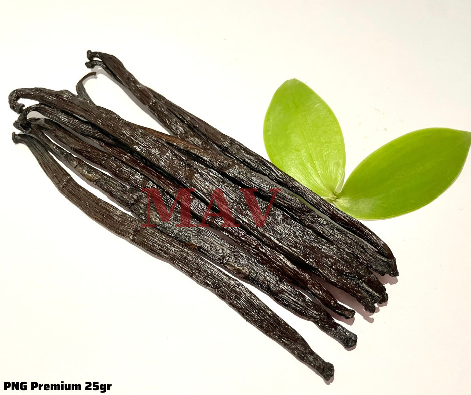 Quả Vanilla Papua New Guinea Thượng Hạng (SET 25 GRAMS)