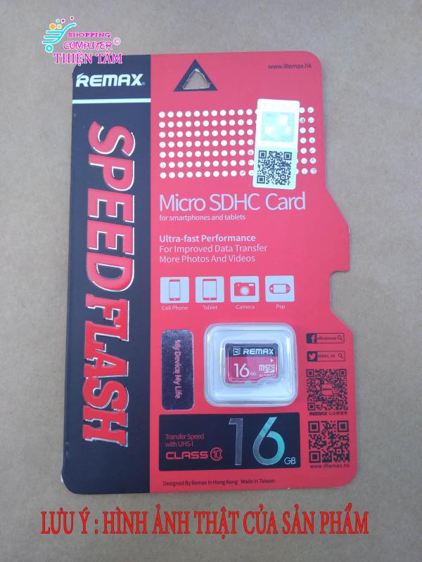 Thẻ nhớ Remax 16GB Class 10 BH 5 năm