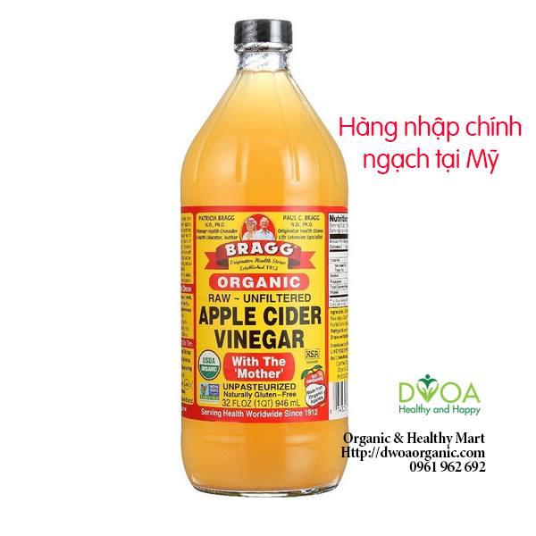 Giấm Táo Hữu Cơ Bragg