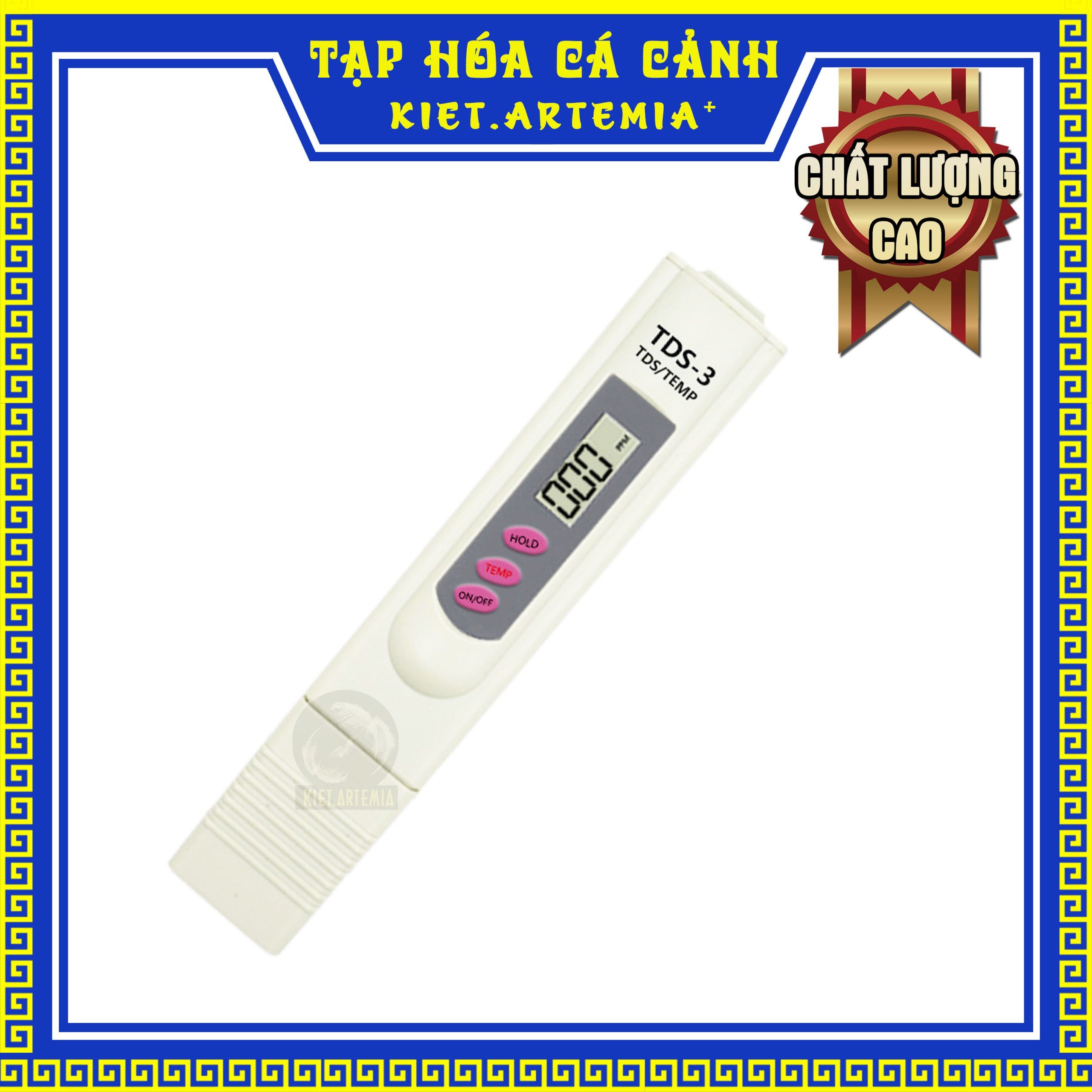 Bút Đo Chất Lượng Nước TDS-3, dùng cho cá cảnh