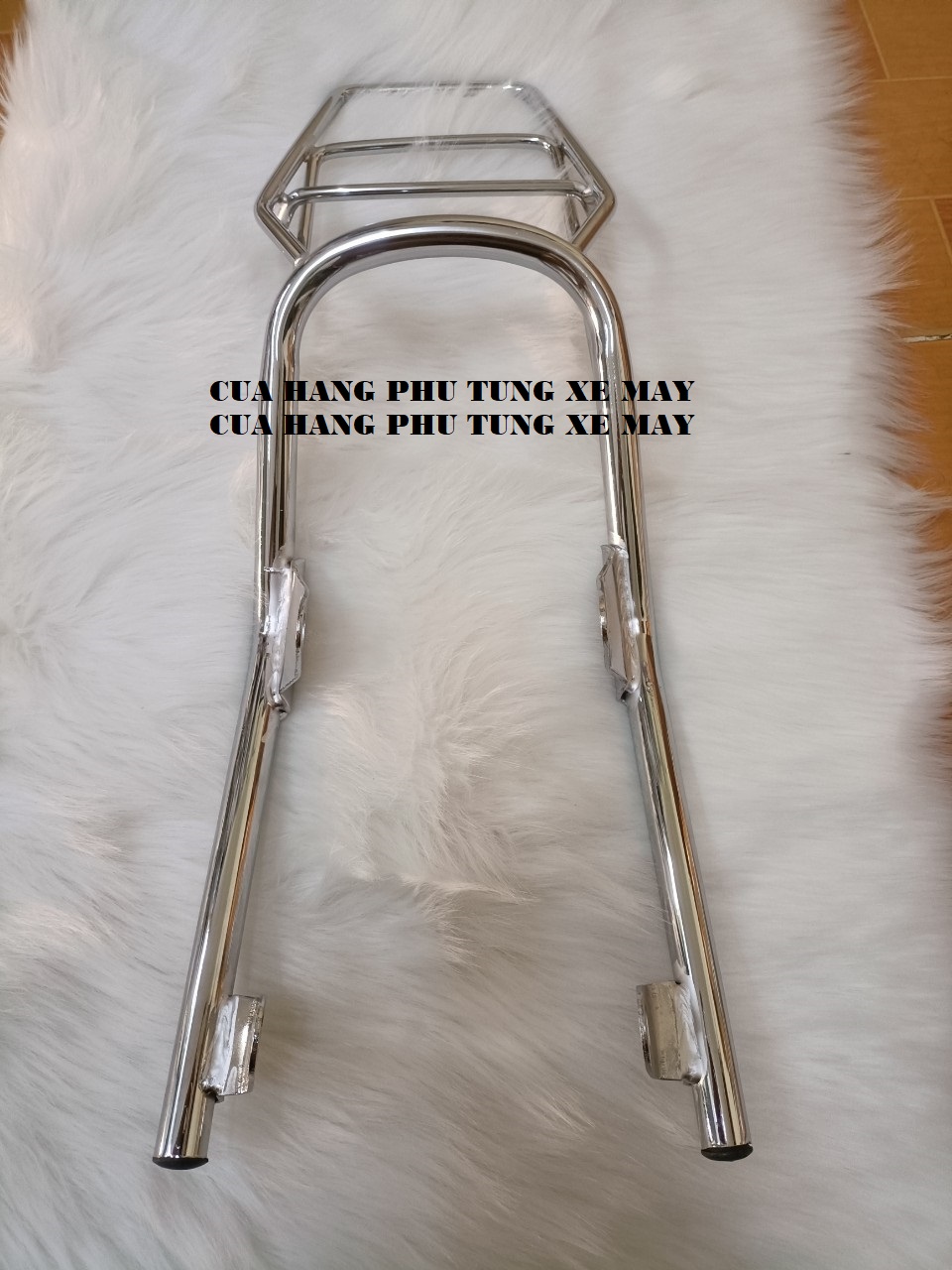 Cảng sau xe Win 100 inox cao cấp