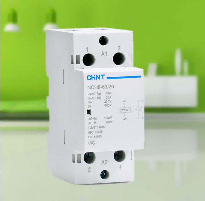Khởi đông từ 1 pha CHINT NCH8 63A/220V