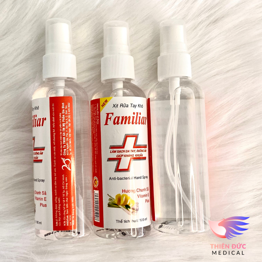 Xịt Sát Khuẩn Familiar 100ml