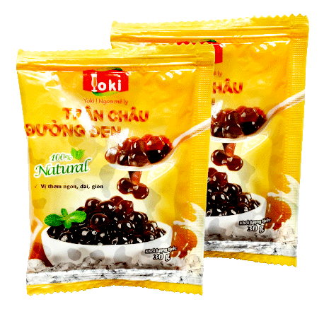 Trân châu đường đen Yoki 300g