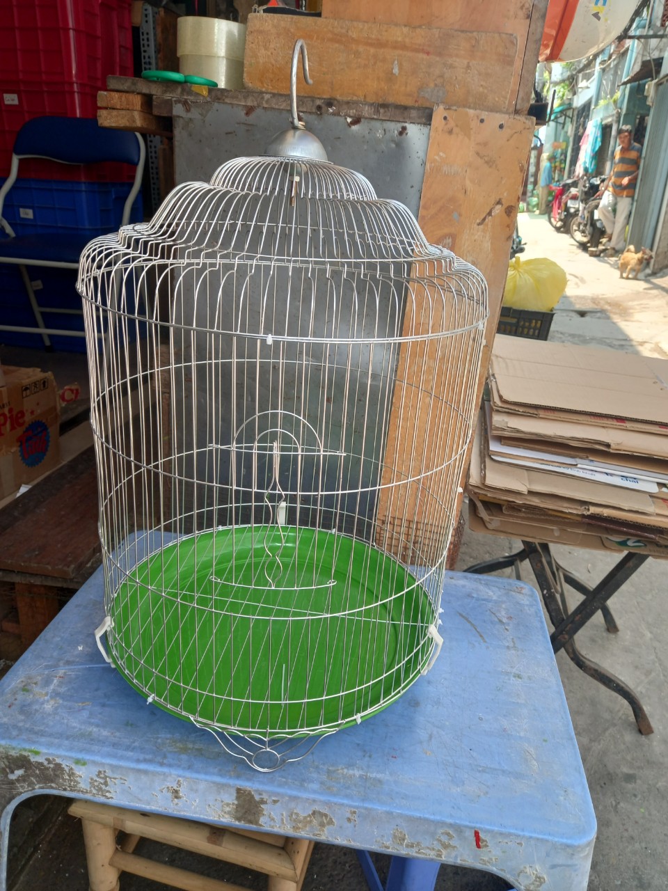 Lồng kẽm nuôi chào mào , chim sáo  40x55 cm