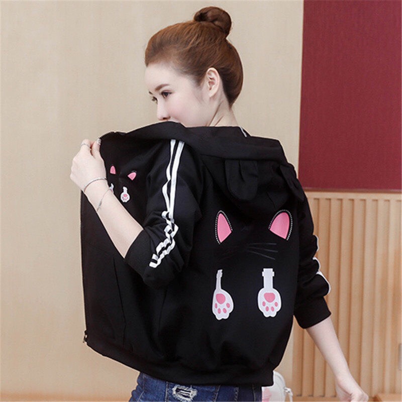 [HCM]Áo khoác dù nữ áo khoác nhẹ nữ in hình nổi bật phong cách trẻ trung thời trang Binstore94 BS429