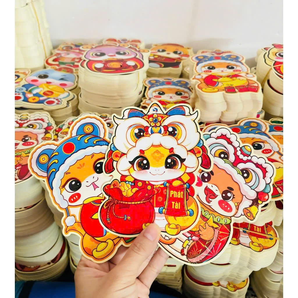 Bao Lì Xì Chibi Siêu Cute 2025