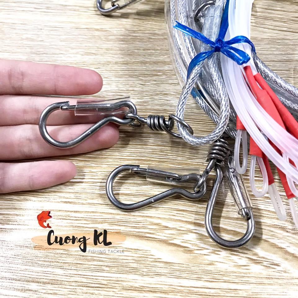 Móc mang cá loại 6 dây và 9 dây móc cá qua mang