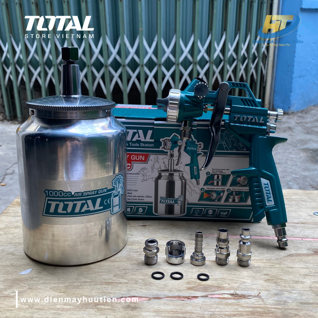 Súng phun sơn 1000cc Total TAT11001
