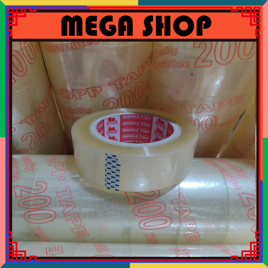 1 cuộn Băng keo băng dính trong (4,8cm-200yard ) chịu lực tốt