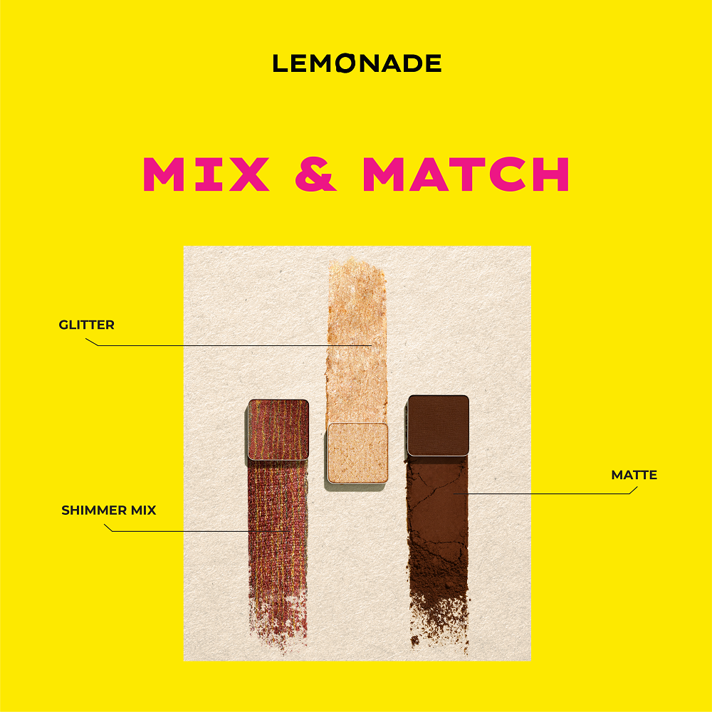 [Quà tặng + voucher]  Bảng phấn mắt Lemonade Aesthetic Eyeshadow Palette 20.8g