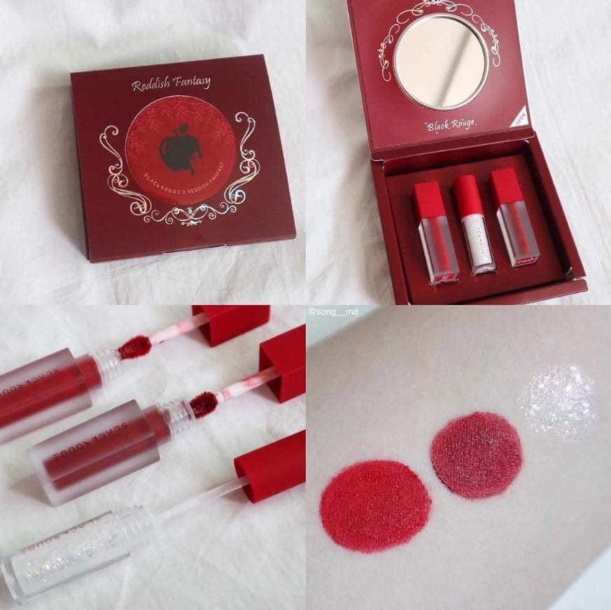 [HCM]SET SON KEM BLACK ROUGE REDDISH FANTASY EDITION (PHIÊN BẢN GIỚI HẠN)