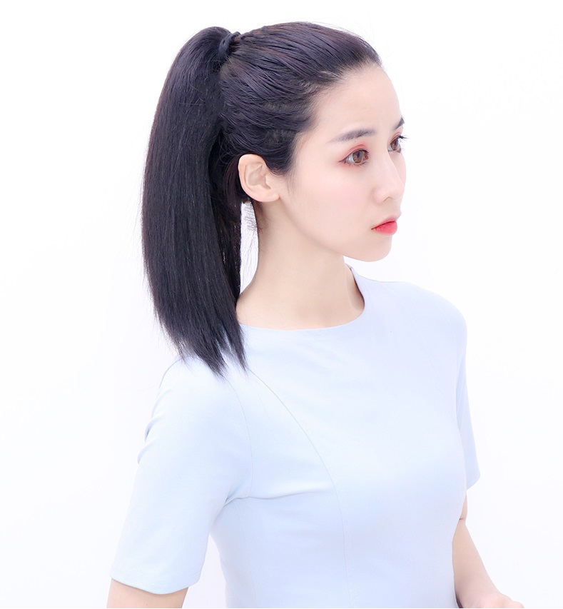 Tóc giả cột thẳng, buộc đuôi thẳng 40cm D13S 💖FREESHIP💖 đuôi tóc giả nữ, tóc đuôi gà, tóc giả đuôi ngựa