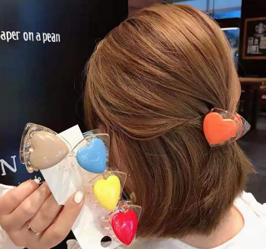 GẤP TÓC TRÁI TIM TAM GIÁC SANG CHẢNH
