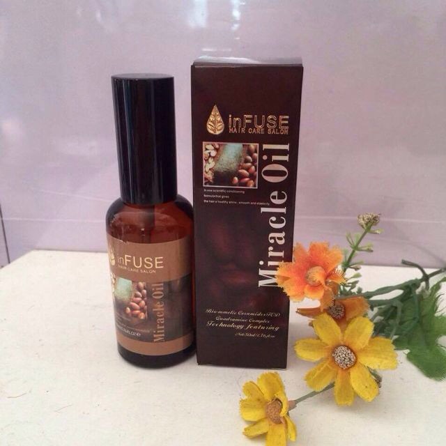 Tinh dầu dưỡng tóc miracle oil infuse cà phê