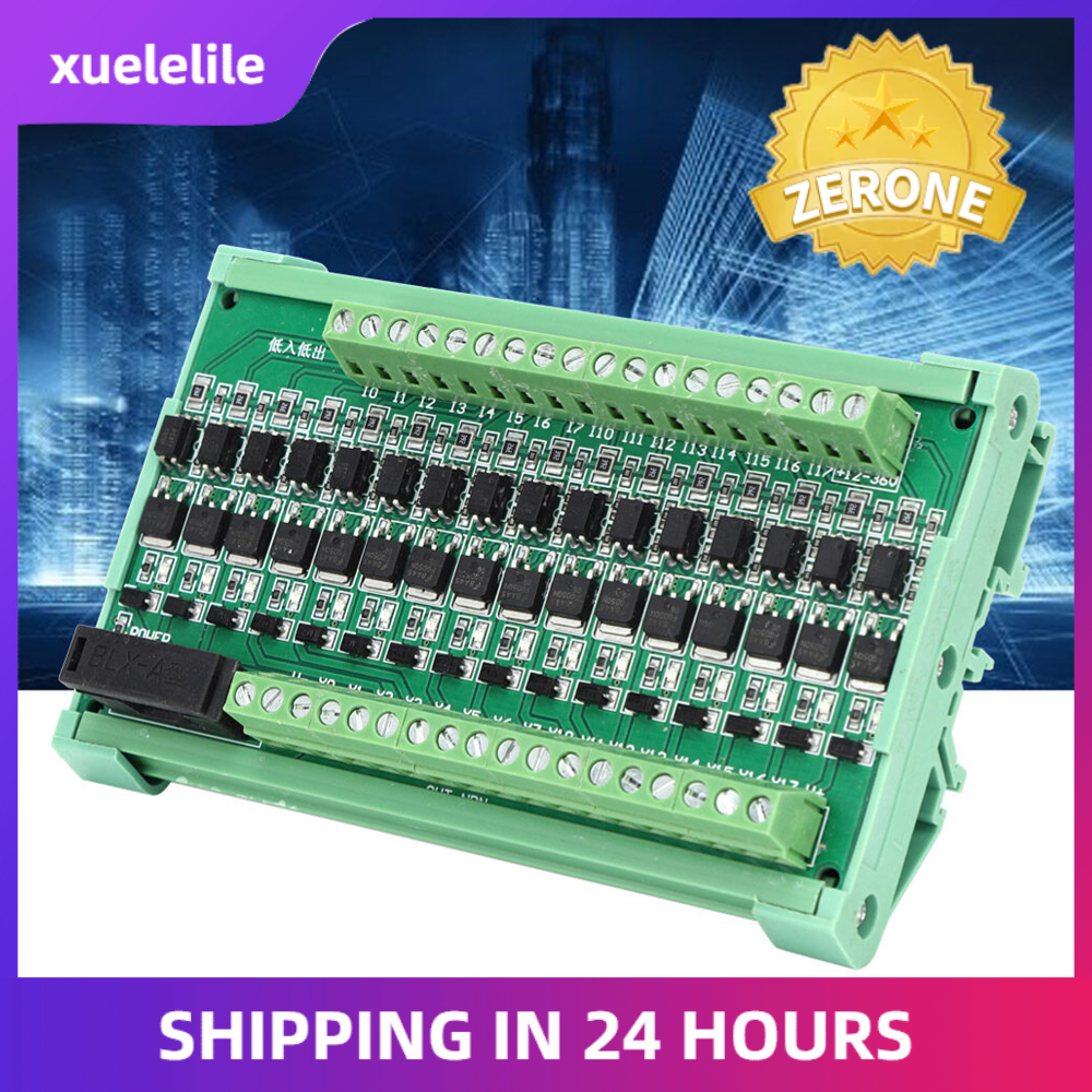 16-channel plc amplifier board isolation relay board input npn output npn 12-36v dc