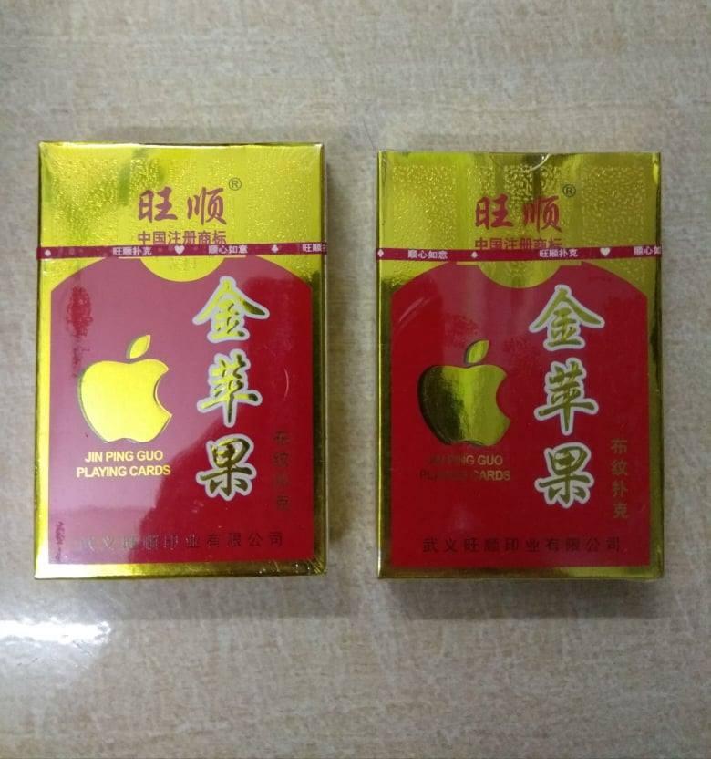 10 bộ bài tây hình quả táo ( 1 cây )
