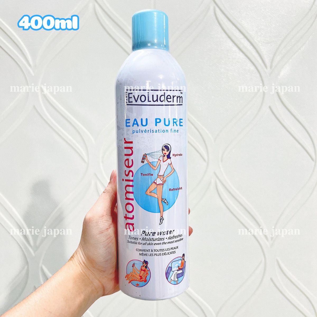 Xịt Khoáng Cấp Ẩm Làm Dịu Da Evoluderm Pháp