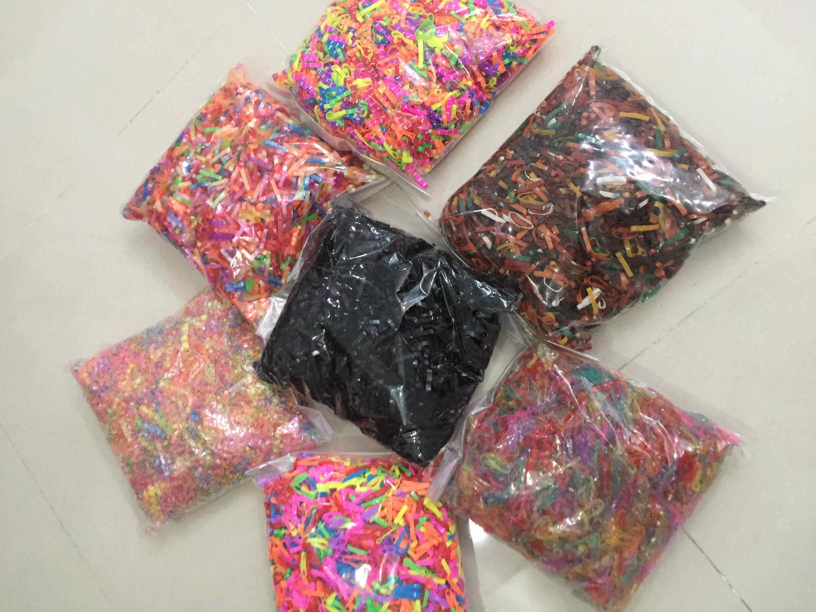 100g Thun Cột tóc cao cấp( thun bền, co giãn cực tốt, dễ sử dụng)