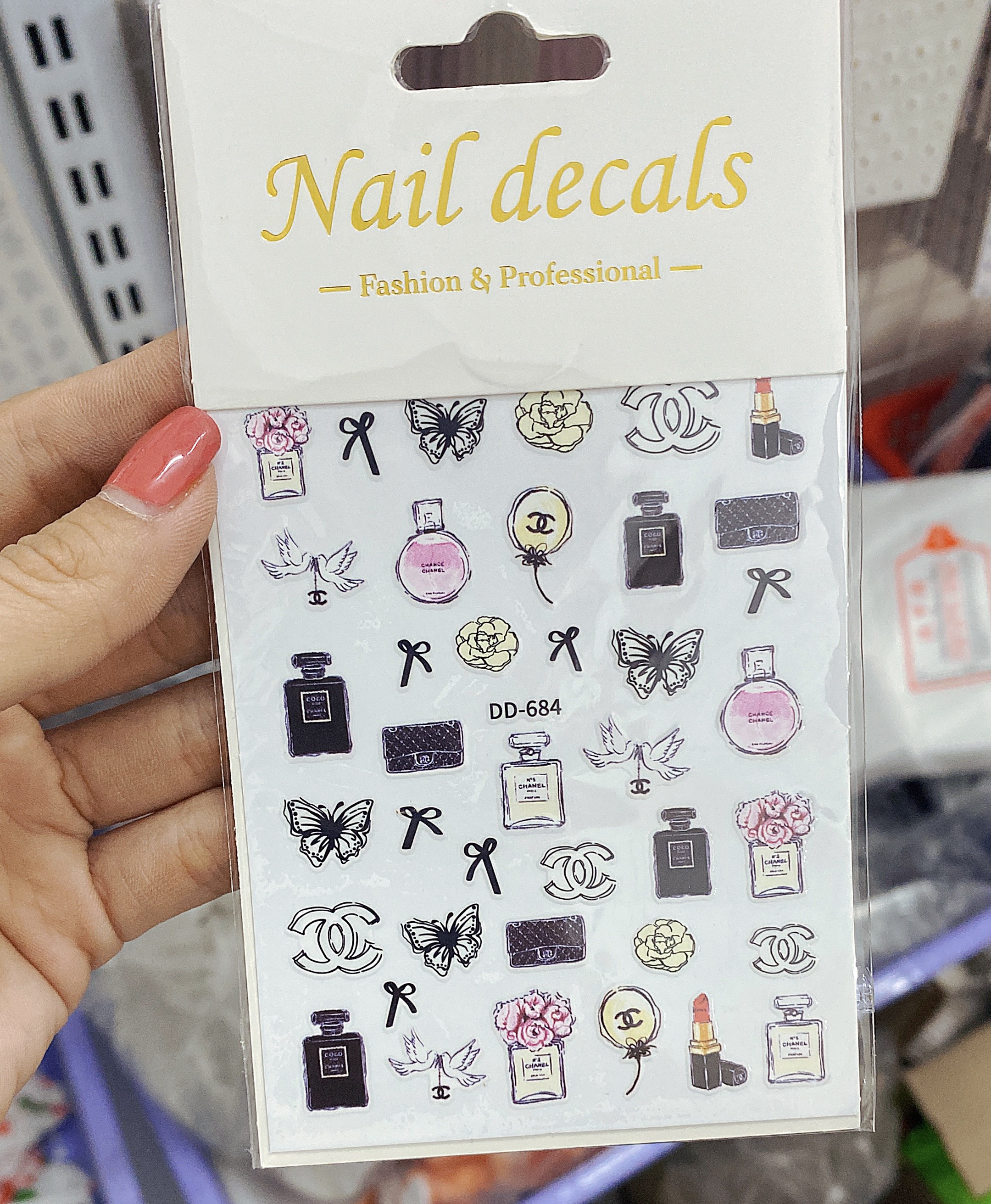 Sticker Trang Trí Móng - Mini Nails