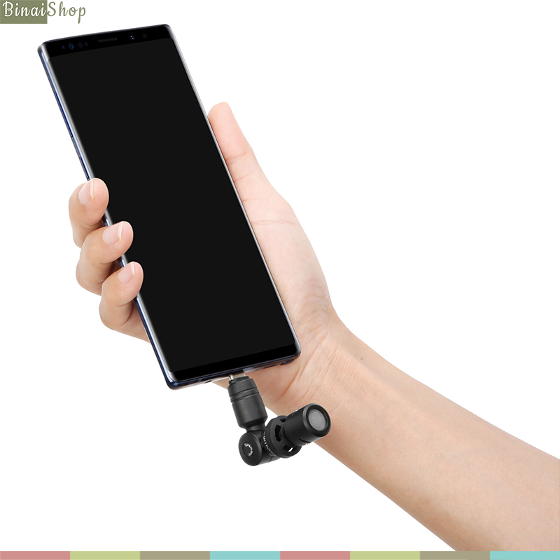 Saramonic Smartmic UC Mini - Micro Cho Điện Thoại Android, Chuẩn Cắm USB Type-C