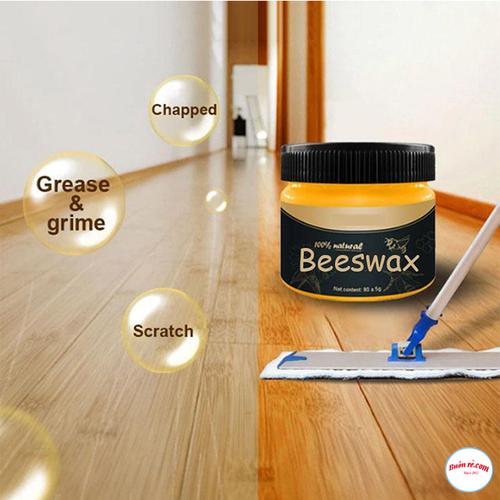 Sáp ong lau gỗ siêu sạch, SÁP ONG BEEWAX - SÁP LAU GỖ - LÀM MỚI ĐỒ GỖ