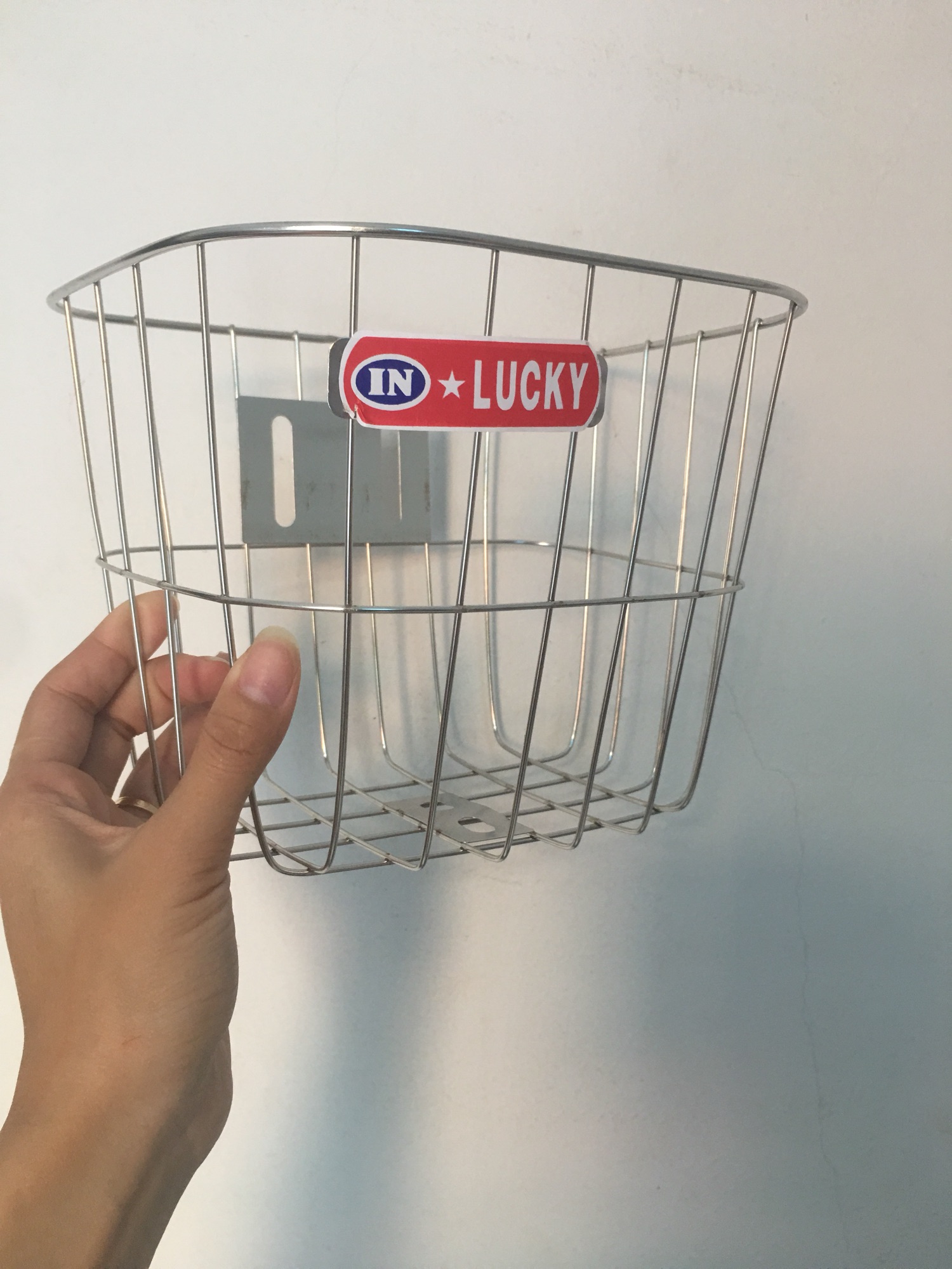 Giỏ xe đạp trẻ em inox bền đẹp