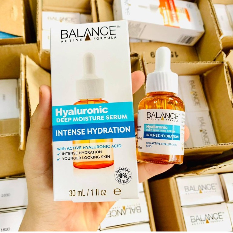 Tinh chất Dưỡng Da Hyaluronic Deep Moisture Serum Balance Active Formula 30ml