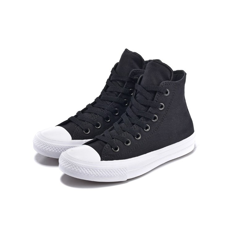 Giày Converse Chuck 2 Đen Cổ Cao Nam Nữ