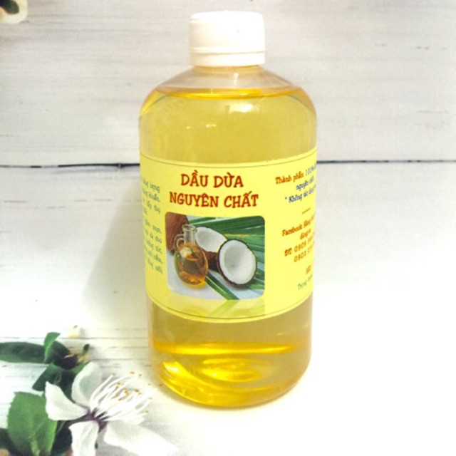 [Giá tốt] Dầu Dừa Nguyên Chất Handmade 500ml