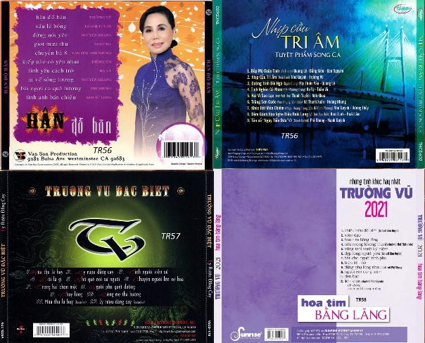 Bộ 4 Đĩa CD trường vũ
