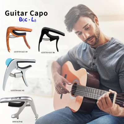 Capo guitar - Capo ukulele cao cấp độc lạ