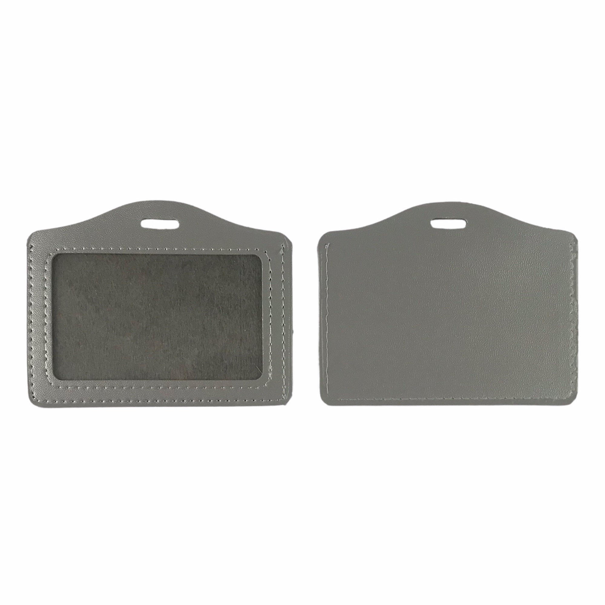 Bảng tên da 8.5x5.5cm 1 mặt ngang (50)