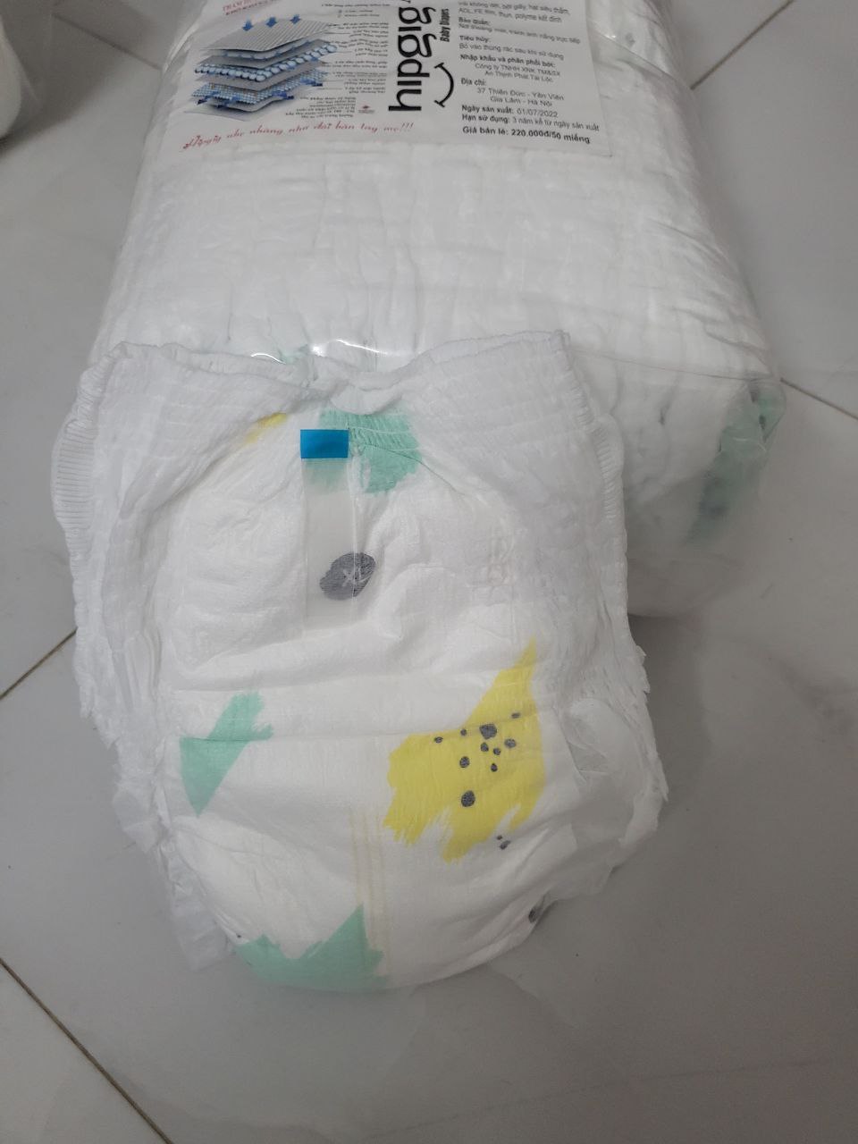 combo 50 miếng Tã Quần trần HIPPGIG A