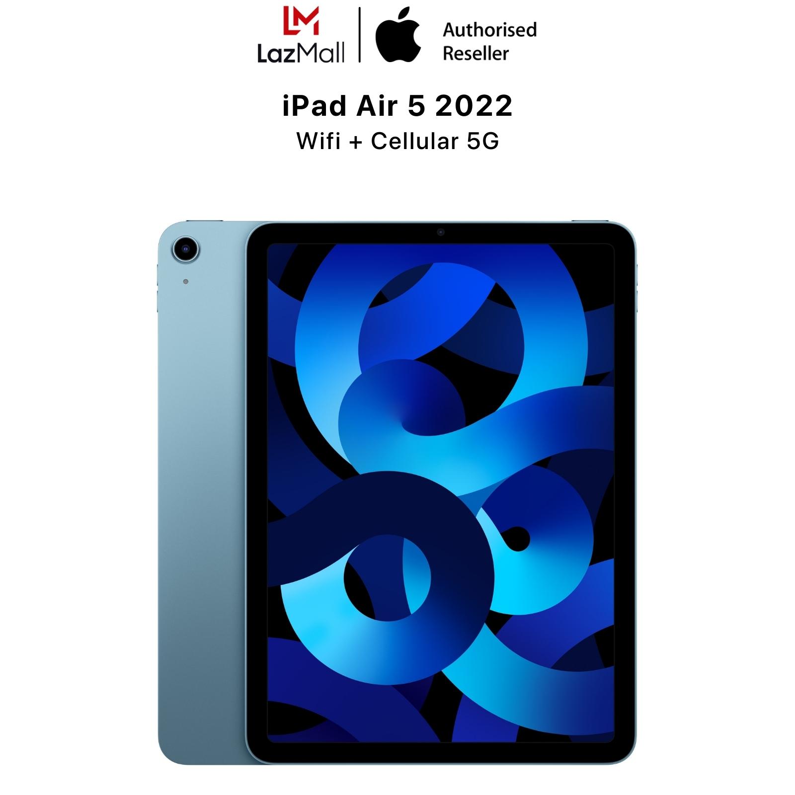 iPad Air 5 2022 Wifi + Cellular5G - Hàng Chính Hãng