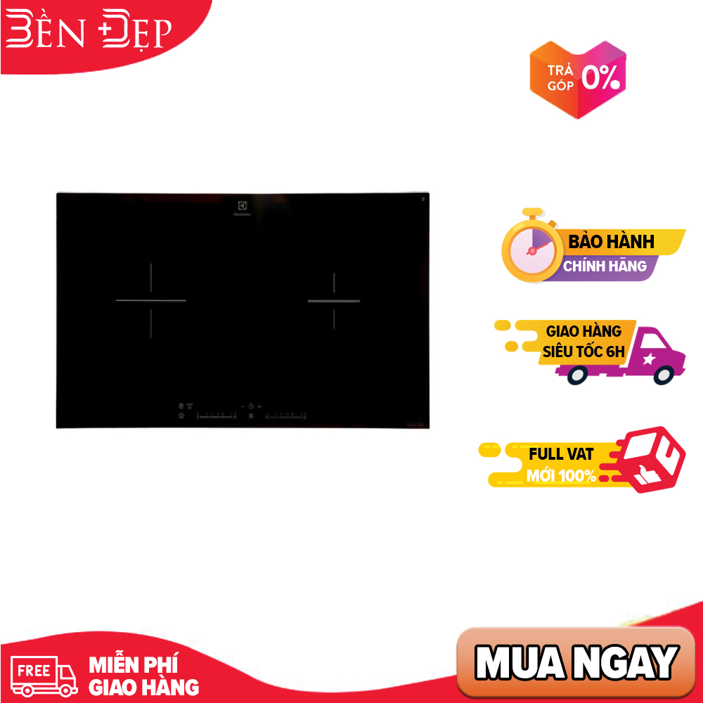 [TRẢ GÓP 0%] Bếp điện từ Electrolux EHI7260BA (Giá áp dụng giao tại HN, HCM& các tỉnh liên hệ shop)
