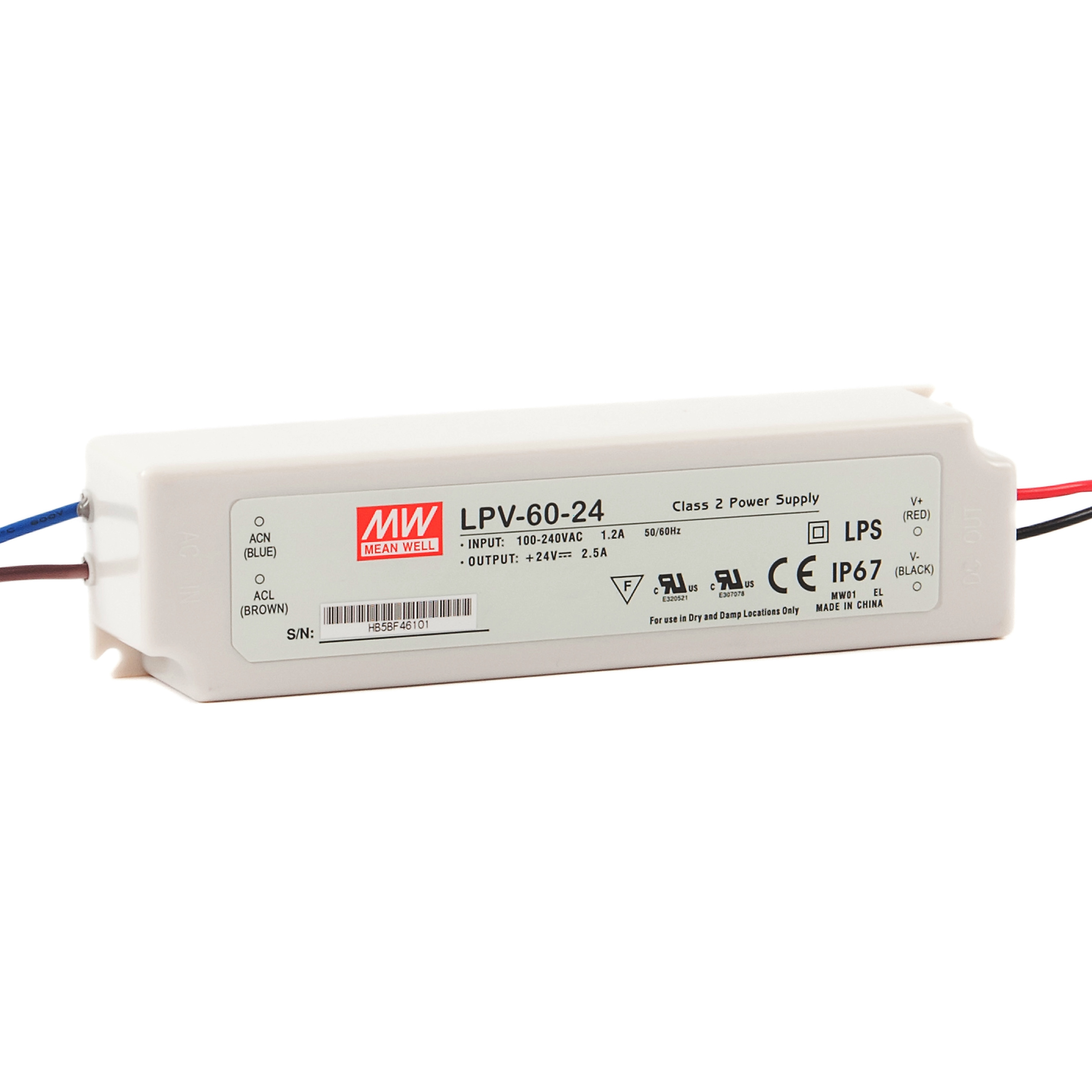NGUỒN MEANWELL LPV-60-24