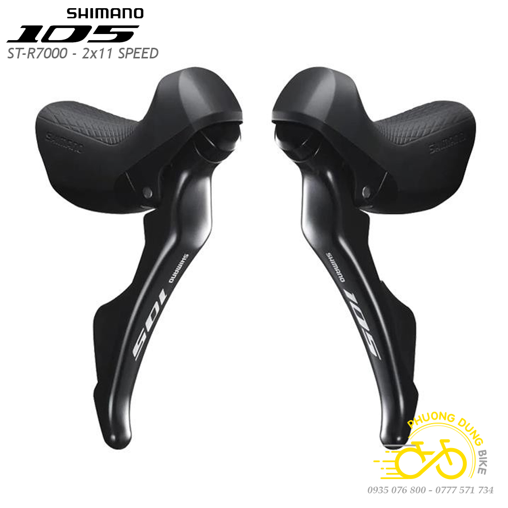 Tay đề lắc xe đạp shimano 105 st r7000 2x11 speed - hàng chính hãng