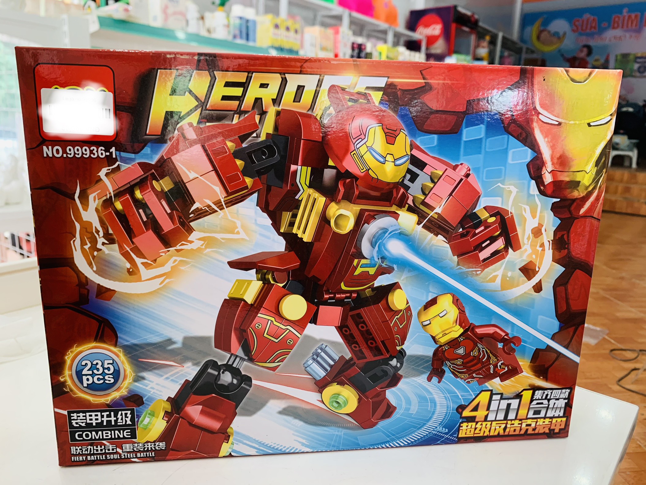 Lego Lắp Ráp Iron Man, Ninja [HÀNG LOẠI 1]