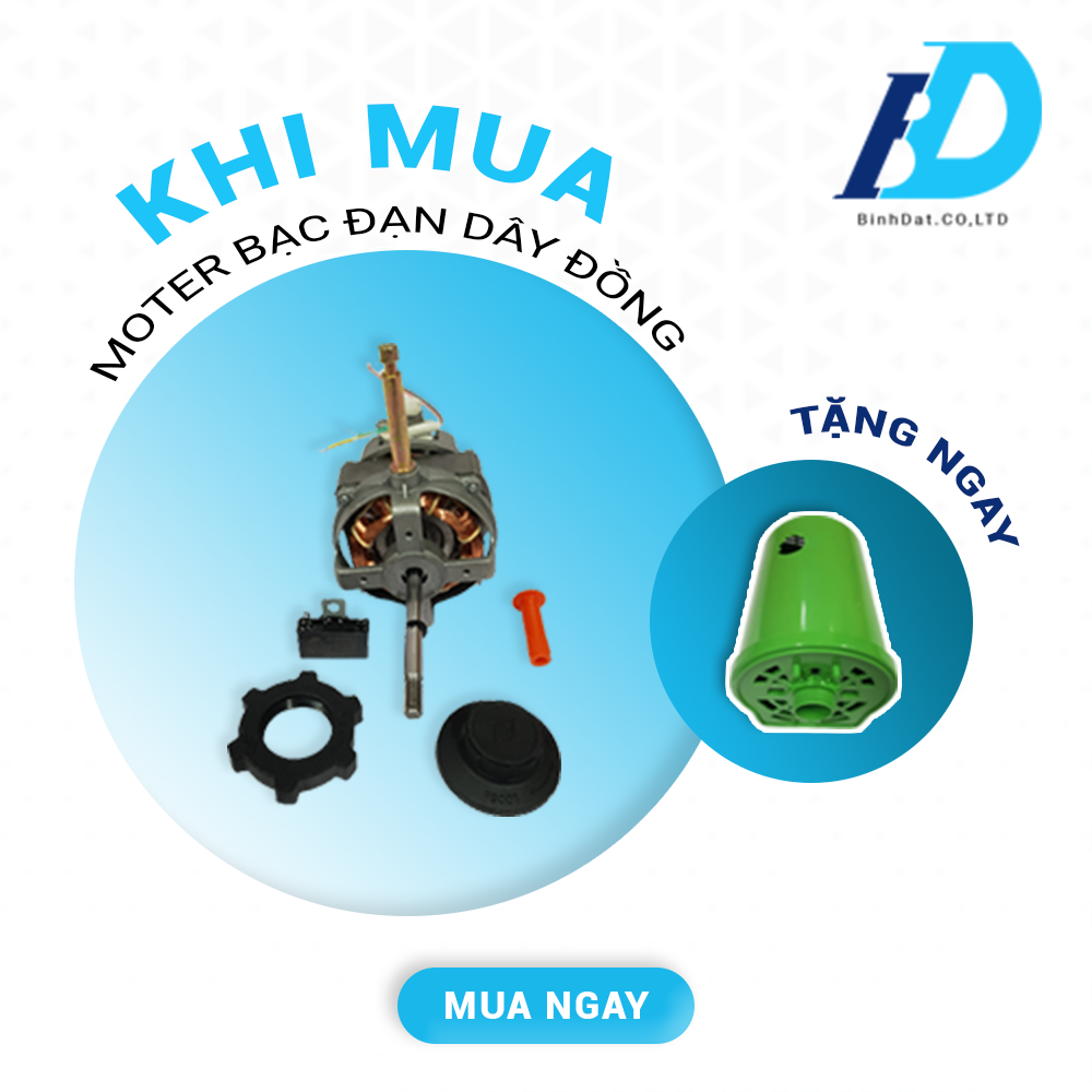 Moter Quạt Điện B4 Dây Đồng 100% SỬ DỤNG BẠC ĐẠN (KHÔNG CẦN SƠ MI)