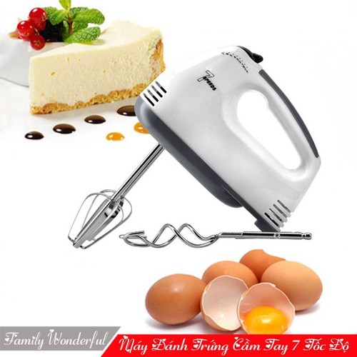 Máy đánh trứng cầm tay TATCH 7 TỐC ĐỘ 100W cao cấp