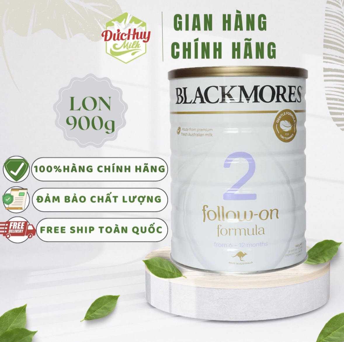Sữa bột BlackMores 2 Nội Địa Úc 900g