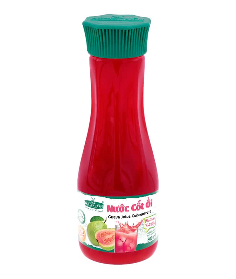 Nước cốt Ổi Hồng chai 800ml