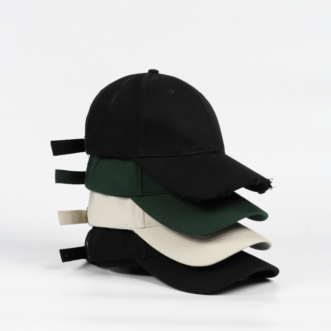 NÓN COTTON BASEBALL CAP DISTRESSED