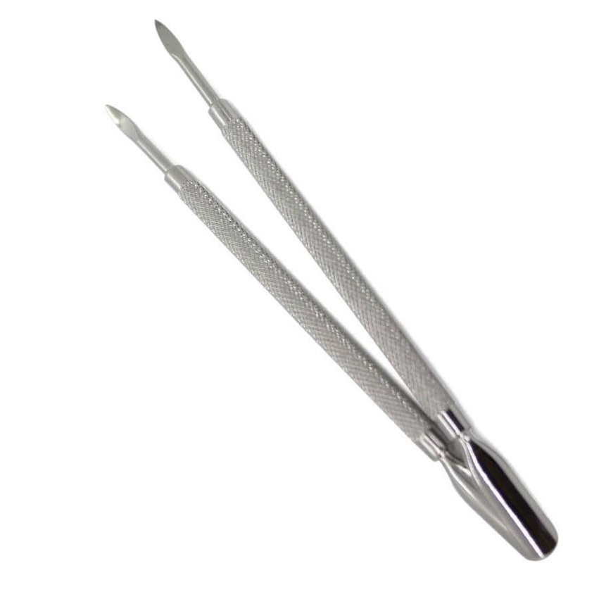 Cây đẩy da chết (sủi da) inox vỏ vàng - dụng cụ nail